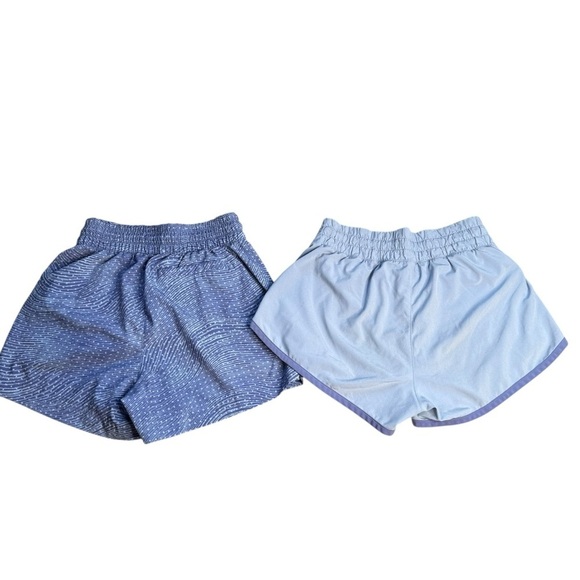 Athleta Girl Shorts Lot All Star 2.5" Shorts Size L 12 Blue Active Short - Picture 2 of 5